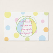 BrengABook de Ball van de Baby van de Kaart van he (Achterkant)