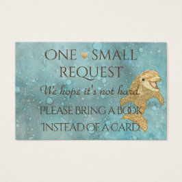 BrengABook "Gold Dolphin"-kaart/Personaliseer Visitekaartje