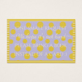 BrengABook "Gold/Lavender" Kaart invoegen/personal