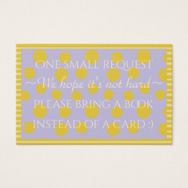 BrengABook "Gold/Lavender" Kaart invoegen/personal (Voorkant)