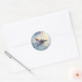 BRENGEN HOME DE BOOM DOOR SHARON SHARPE RONDE STICKER (Envelop)