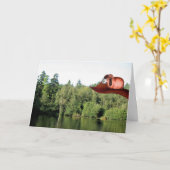 Brengend u een bloem voor Moederdag Kaart (Gele Bloem)