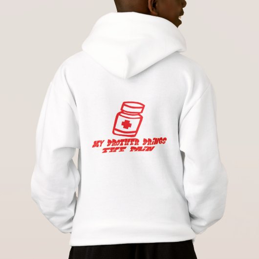 Brengt het Kind van de pijn hoody (Achterkant)