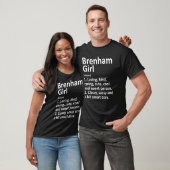 Brenham Girl Tx Texas City Home Roots T-shirt (Unisex)