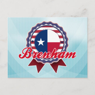 Brenham, TX Briefkaart