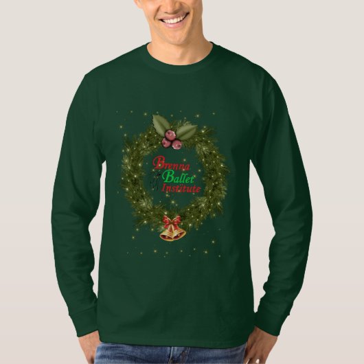 Brenna Ballet Institute Holiday stirt T-shirt (Voorkant)