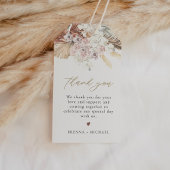 BRENNA Bohemian Dry Palm Earth Tone Cadeaulabel