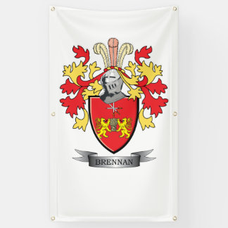 Brennan Coat of Arms Spandoek