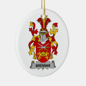 Brennan Family Crest Keramisch Ornament (Rechts)