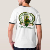 Brennan Gaelic Clan Motto T-shirt (Achterkant)