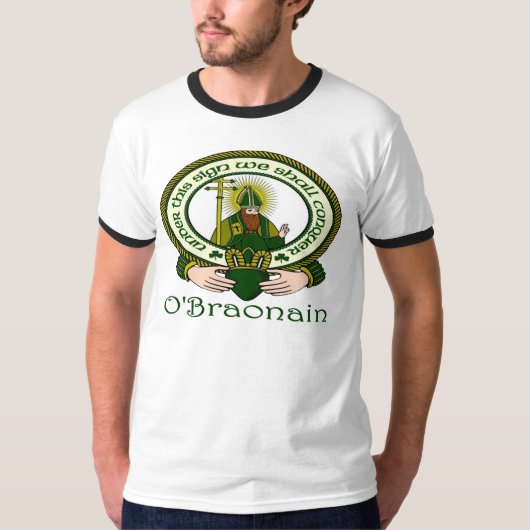 Brennan Gaelic Clan Motto T-shirt (Voorkant)