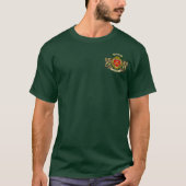 Brennan Irish Shield & Griffins - Gepersonaliseerd T-shirt (Voorkant)