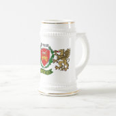 Brennan/O'Brennan (Ossory) Iers Gepersonaliseerd Bierpul (Voorkant rechts)