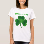 Brennan Shamrock T-shirt (Voorkant)