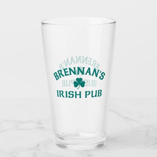 Brennan's Irish Pub Glas (Voorkant)