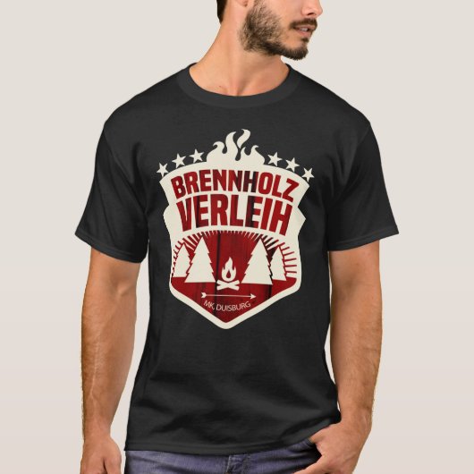 Brennholzverleih Classic T-Shirt (Voorkant)