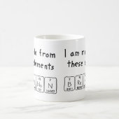 Brennon periodieke mok van de naam (Center)