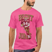 Brent Jones San Francisco Serif T-shirt (Voorkant)