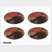 Brent lynch cigarillo ovale sticker (Vel)