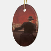 Brent lynch cigarillo's keramisch ornament (Links)