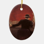 Brent lynch cigarillo's keramisch ornament (Voorkant)