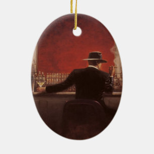 Brent lynch cigarillo's keramisch ornament