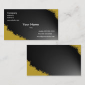 Brent Oranje Vlaams Visitekaartje (Voorkant / Achterkant)