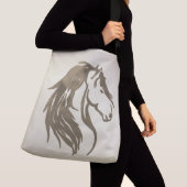Brent Platinum Horse Head Crossbody Tas (Dichtbij)