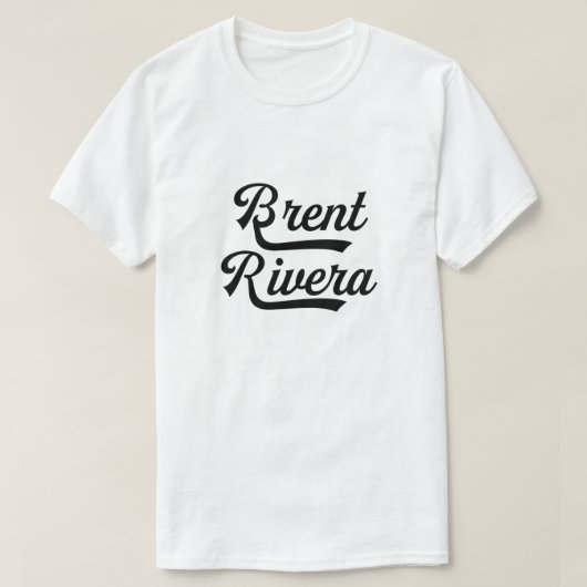 Brent Rivera Relatable Style-tekst T-shirt (Design voorkant)