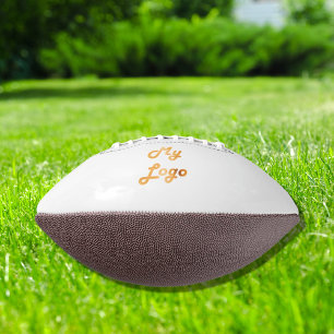 Brenterkleur van zakelijke logo american football