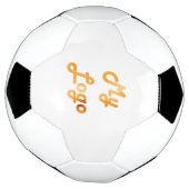 Brenterkleur van zakelijke logo voetbal (Gedraaid)