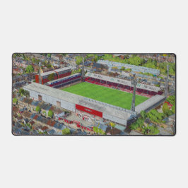 Brentford FC Griffin Park Stadium Aerial Art Bureaumat