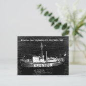 Brenton Reef Lightship LV-102/WAL-525 Briefkaarten (Staand voorkant)