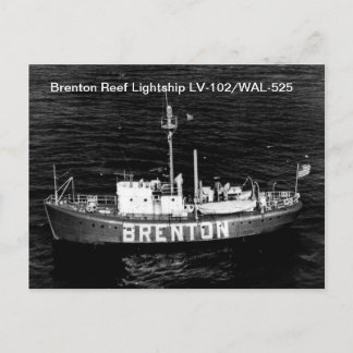 Brenton Reef Lightship LV-102/WAL-525 Briefkaarten