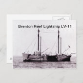 Brenton Reef Lightship LV-11 Briefkaarten (Voorkant / Achterkant)