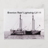 Brenton Reef Lightship LV-11 Briefkaarten (Voorkant)