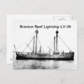 Brenton Reef Lightship LV-39 Briefkaarten (Voorkant / Achterkant)