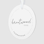 Brentwood Tennessee TN Travel Verenigde Staten Ornament (voorkant)