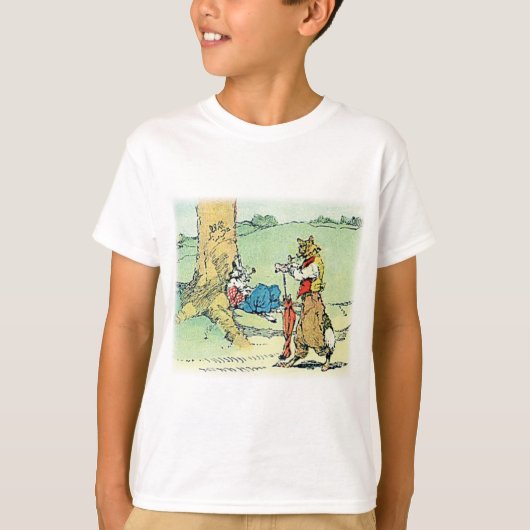 Brer Fox kwam met een trottoir van - BRER RABBIT T-shirt (Voorkant)