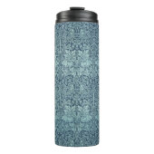 Brer Rabbit by William Morris Blue Textile Pattern Thermosbeker (Voorkant)