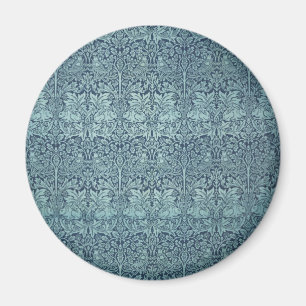 Brer Rabbit door William Morris Blauw Textielpatro Magneet