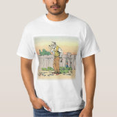 Brer Rabbit peeks & horloges Mr. Man in de tuin T-shirt (Voorkant)