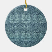 Brer Rabbit van William Morris, Textielpatroon Keramisch Ornament (Voorkant)