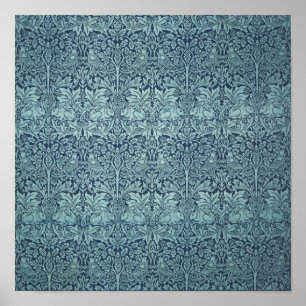 Brer Rabbit van William Morris, Textielpatroon Poster