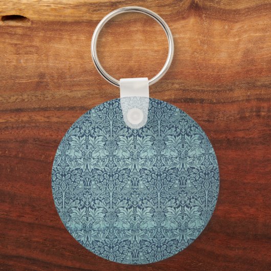 Brer Rabbit van William Morris, Textielpatroon Sleutelhanger (Voorkant)