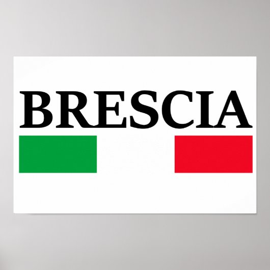 Brescia Italië Poster (Voorkant)