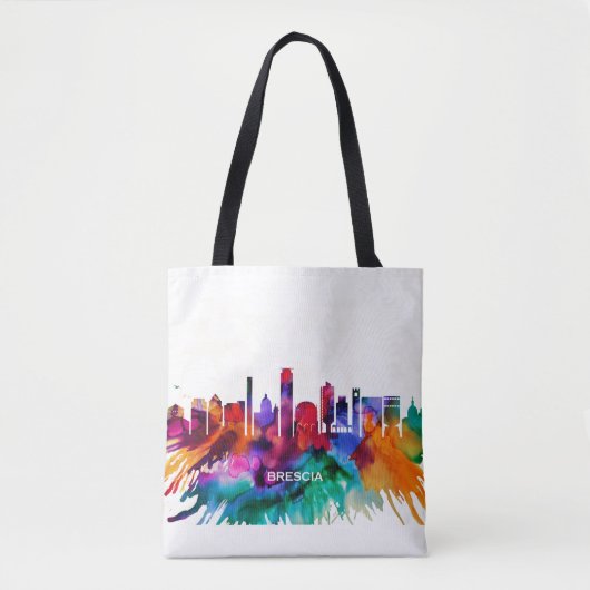 Brescia Skyline Tote Bag (Voorkant)