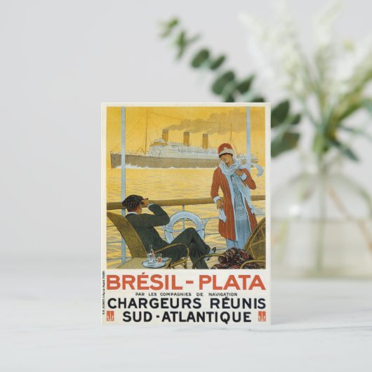 Bresil - Plata Briefkaart (Staand voorkant)