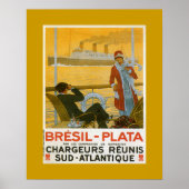 Bresil - Plata Poster (Voorkant)