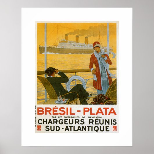 Bresil - Plata Poster (Voorkant)